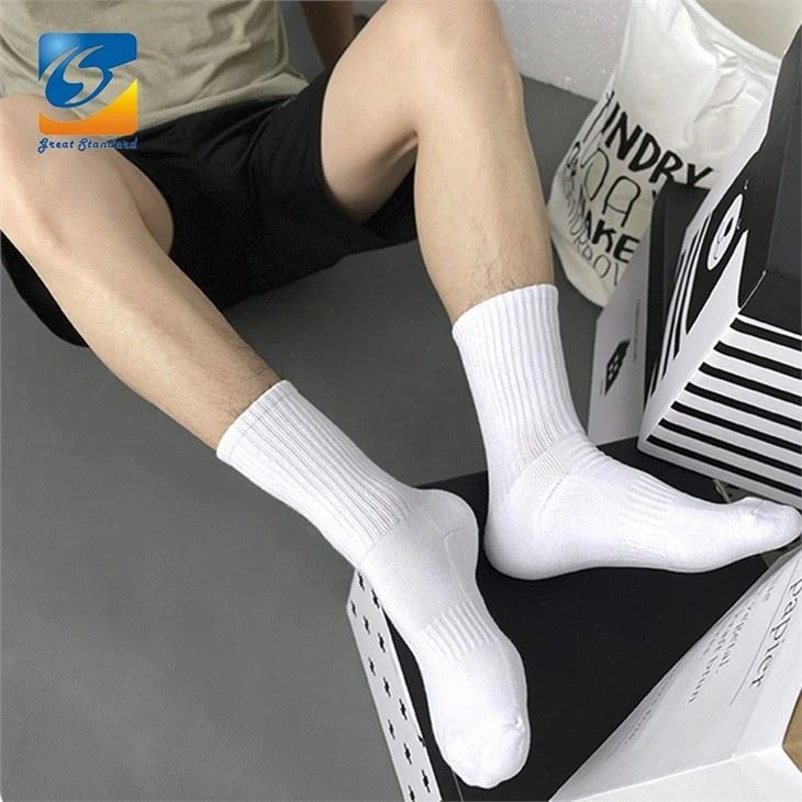 Custom White Sports Socks
