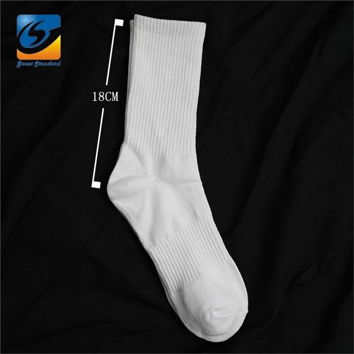 Custom White Sports Socks